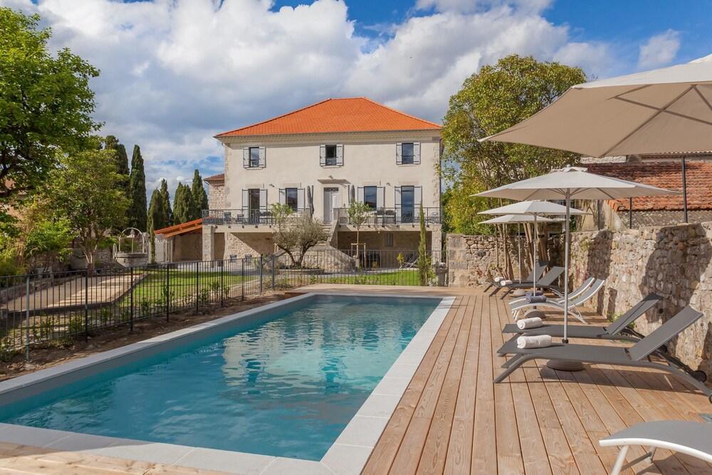 Clos Olivier de Serres Ruoms Exterior foto